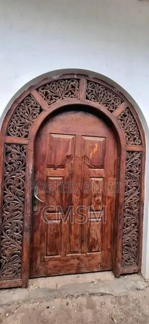 Jack Wood Doors With Windows Full Set For Home - කොස් ලී දොරවල් සහ ජනෙ