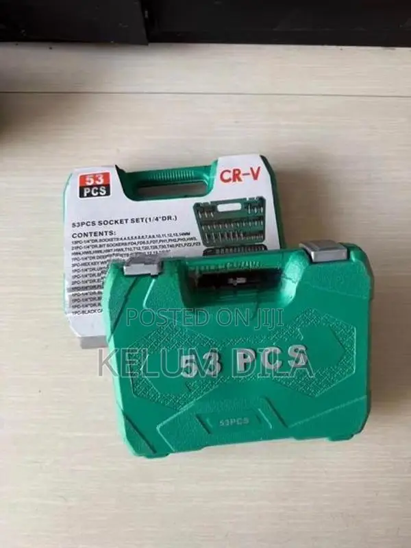 53Pcs Socket Set 53 Pcs Tool Box