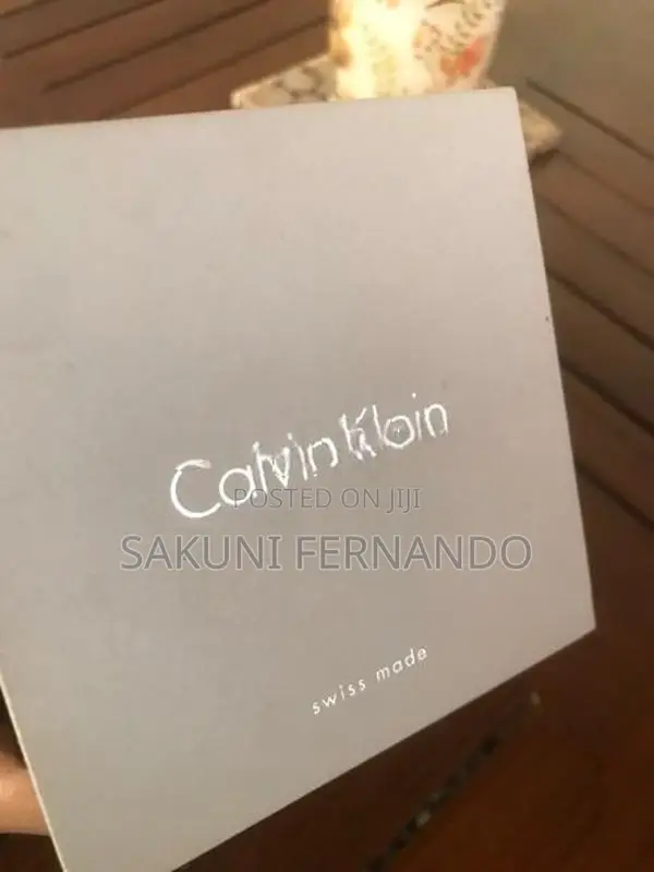 Calvin Klein Silver Watch – Brand New
