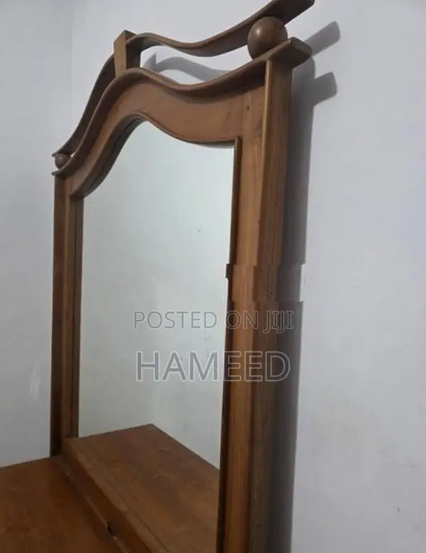 Wooden Dressing Table With Bed