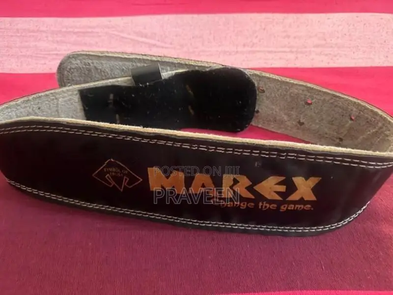 Genuine Marex Padded Weightlifting Belt