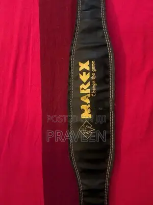 Genuine Marex Padded Weightlifting Belt