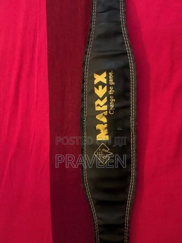 Genuine Marex Padded Weightlifting Belt