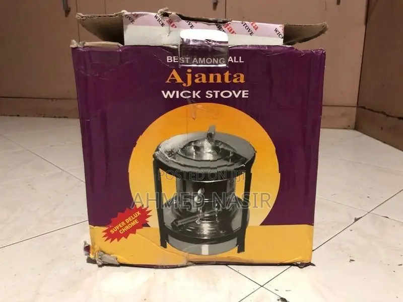 Ajanta Super Delux Chrome Kerosene Wick Stove
