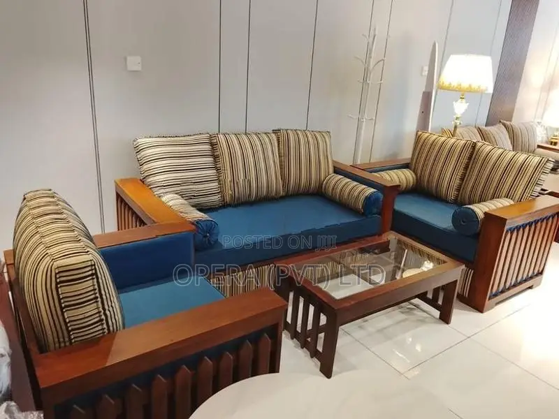 Premium Wooden Sofa Set