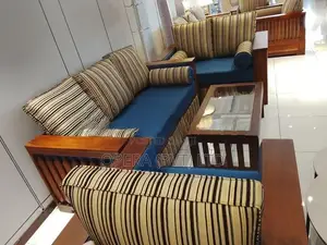 Premium Wooden Sofa Set