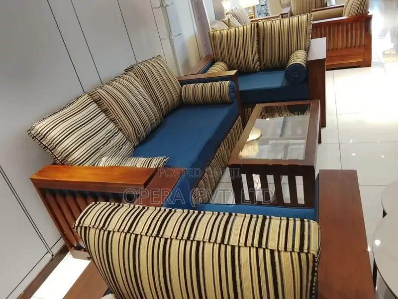 Premium Wooden Sofa Set