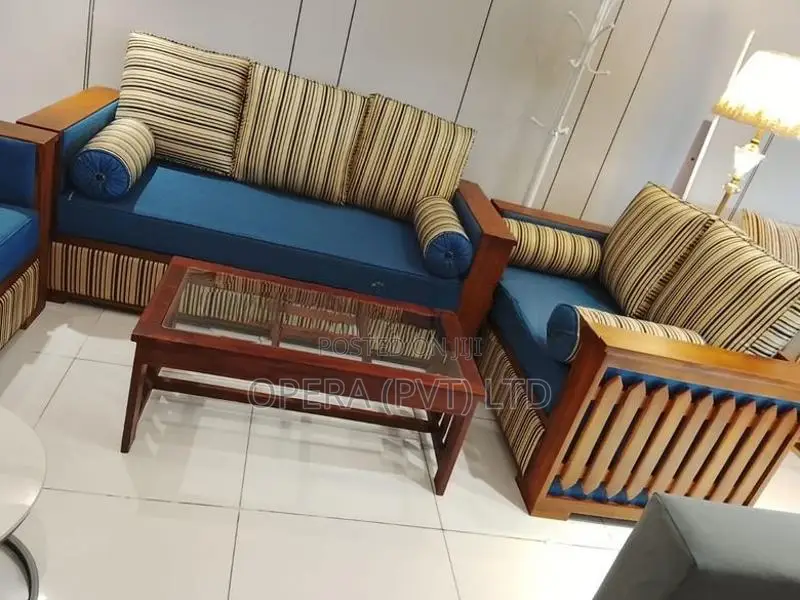 Premium Wooden Sofa Set