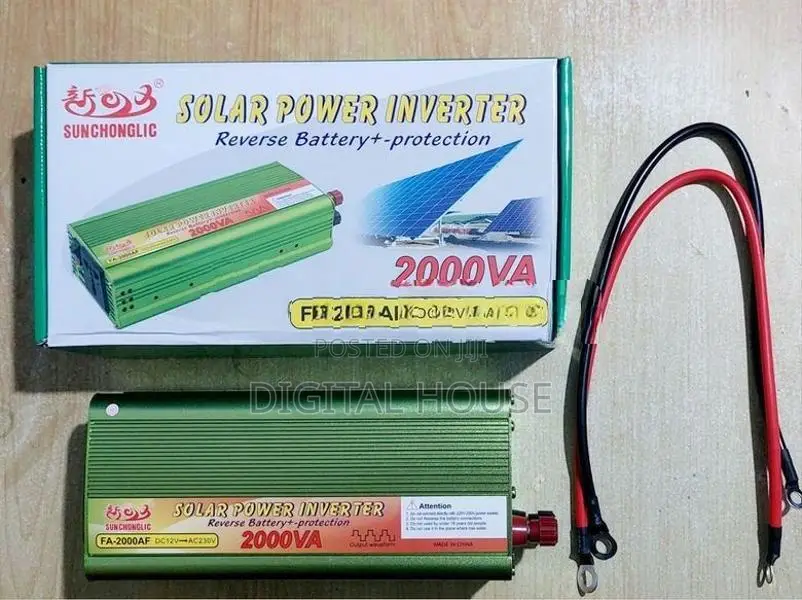 Inverter Offgrid 2000w / DC 12v to AC 230v + USB out new **
