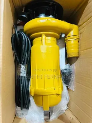 Water Pumping Motor(Submersible) with PVC Suction Delivery Hose