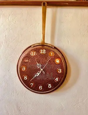 Copper Kitchen Clock