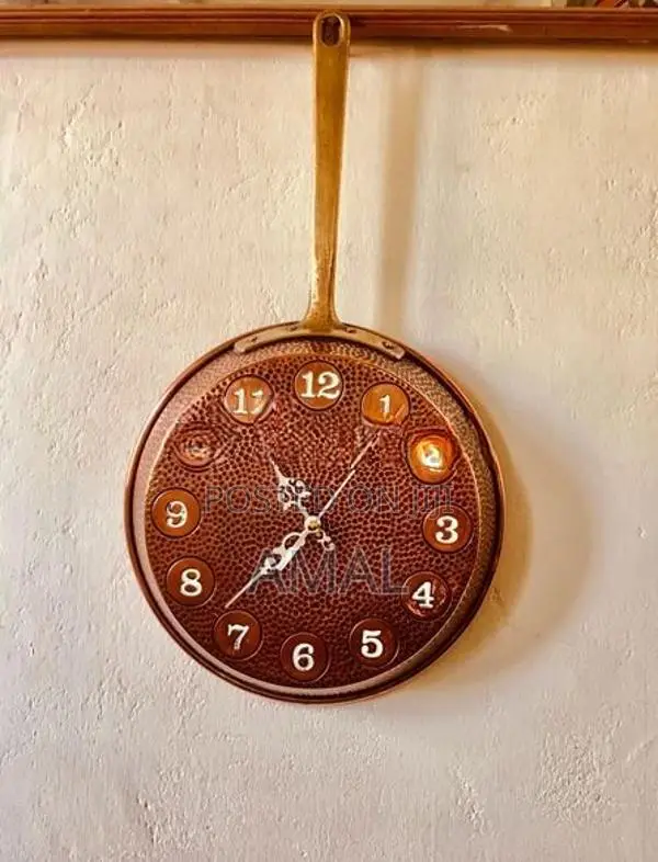 Copper Kitchen Clock