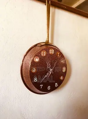 Copper Kitchen Clock