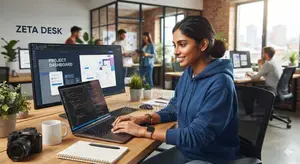 Professional Web Development Services by Zeta Desk