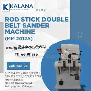 Rod Stick Double Belt Sandig Machine