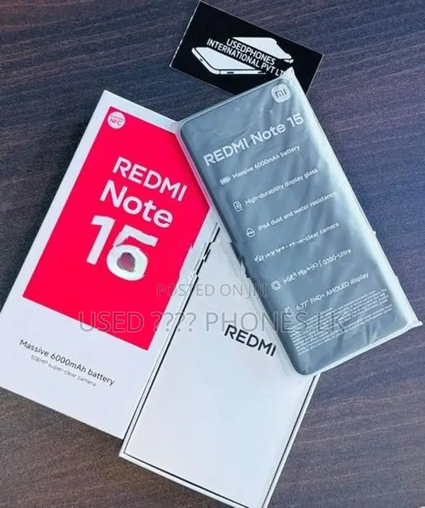 Xiaomi Redmi Note 15 GENXT - 128GB (Brand New)