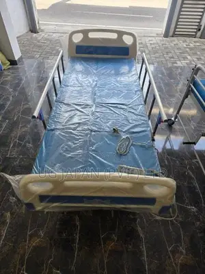 PATIENT HOSPITAL BED IMPORTED TWO FUNCTION MANUAL WITH MATTRESS