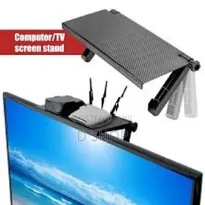 Top Shelf Adjustable Screen Display Stand TV Rack