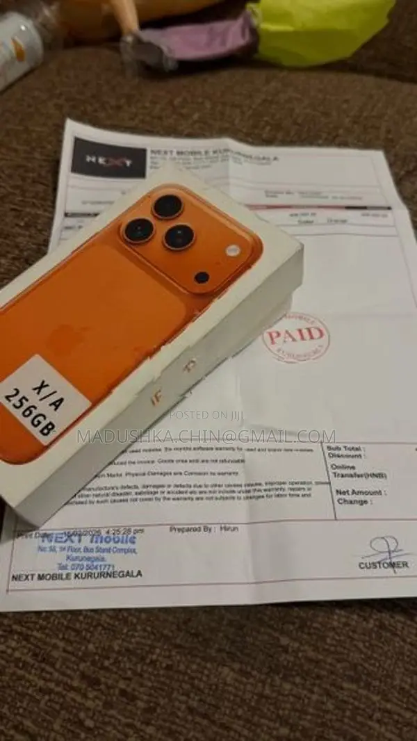 Apple iPhone 17 Pro Orange 256GB (Used)