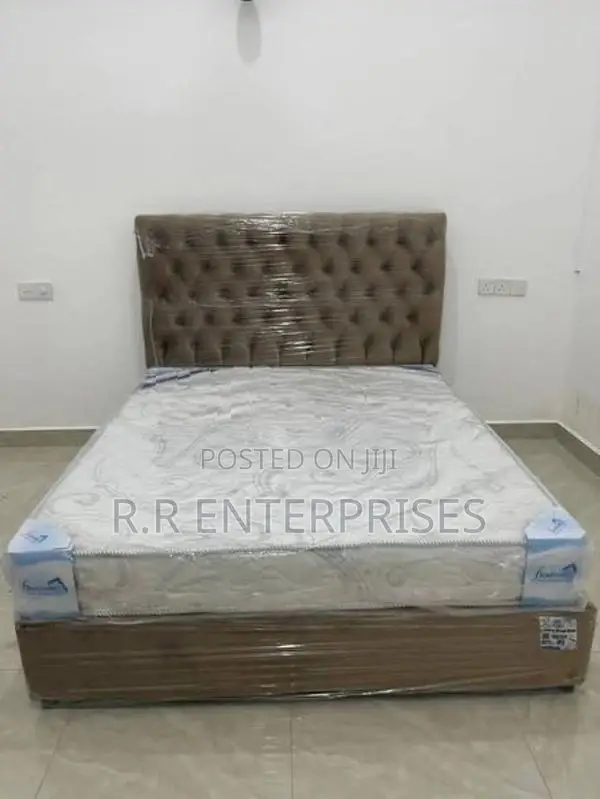 New Luxury Cushion Divan Bed And Spring Mattresses