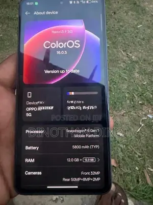 Oppo Reno 13f (Used)