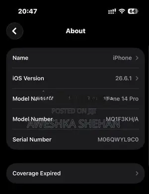 Apple iPhone 14 Pro (Used)