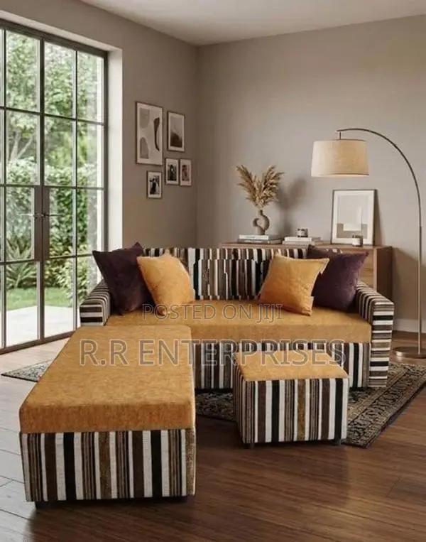 Modern L Sofa Set