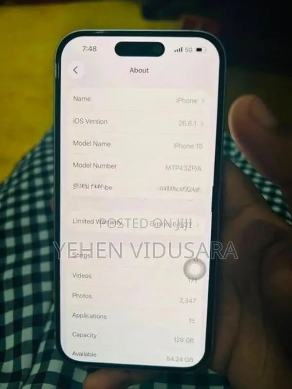 Apple iPhone 15 (Used)