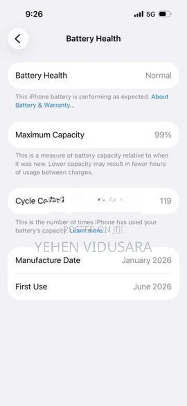 Apple iPhone 15 (Used)