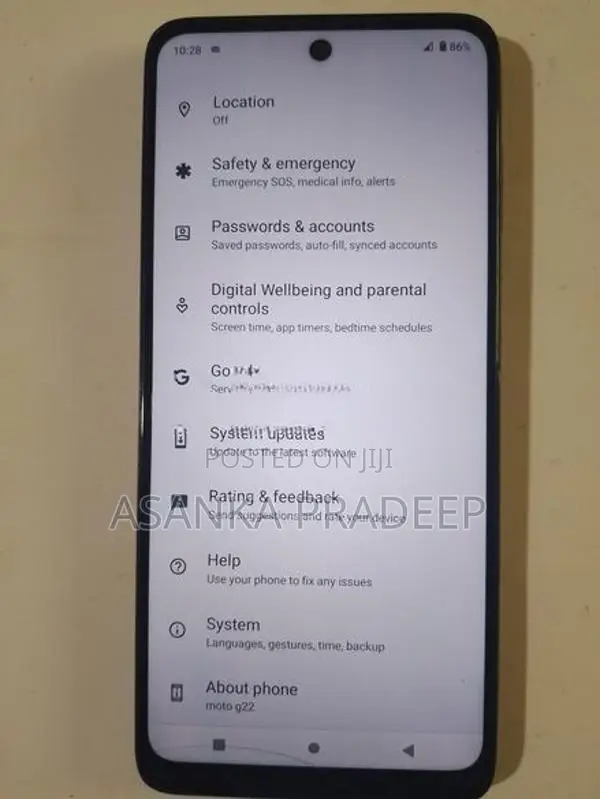 Moto G22 (Used)