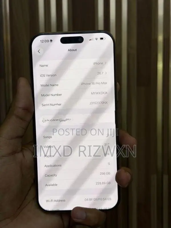 Apple iPhone 16 Pro Max (Used)