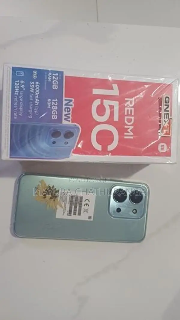 Xiaomi Redmi 15C 128GB 12GB (Used)