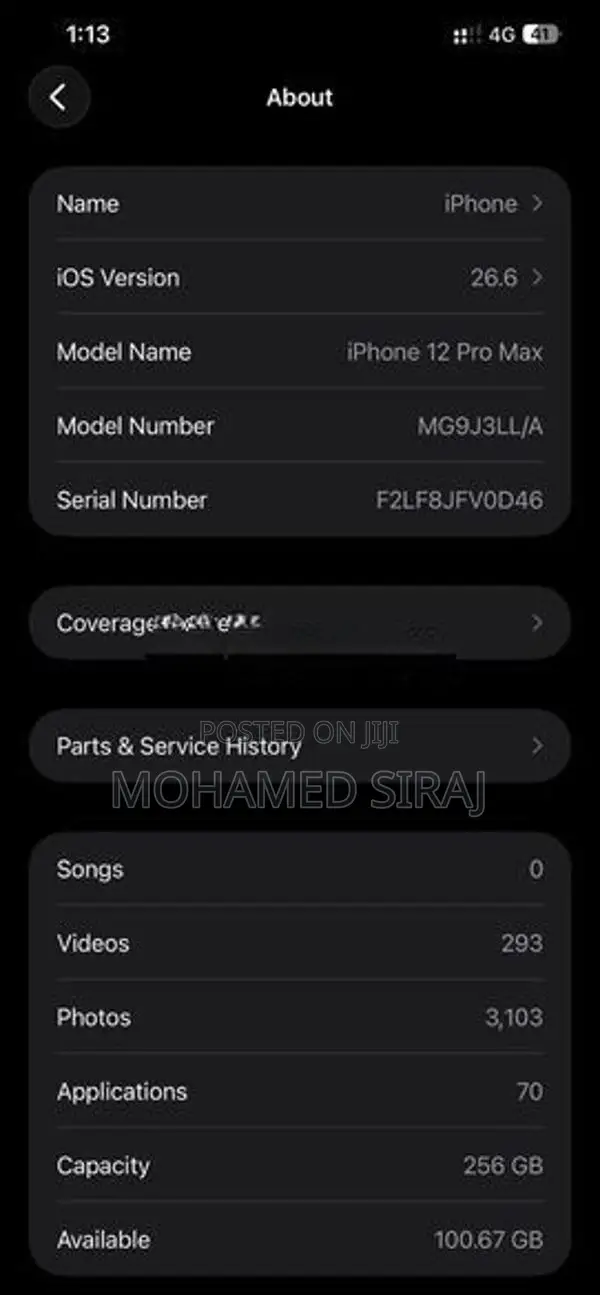 Apple iPhone 12 Pro Max (Used)
