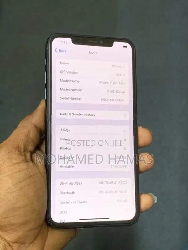 Apple iPhone 11 Pro Max (Used)
