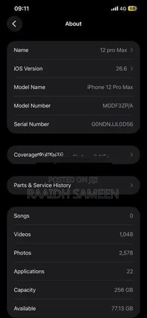 Apple iPhone 12 Pro Max (Used)