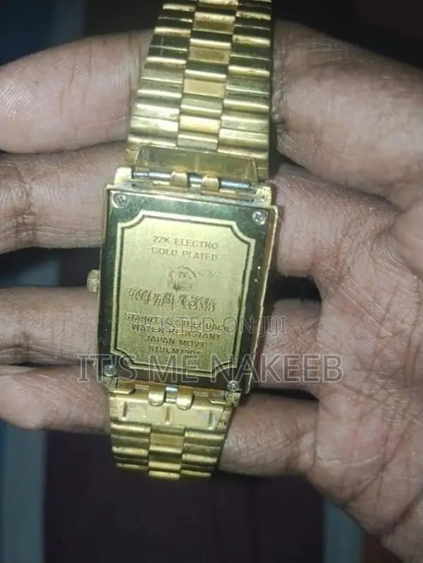 Philip Persio Gold Plated Watch