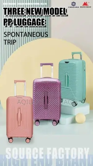 PP Unbreakable luggage bags trolley