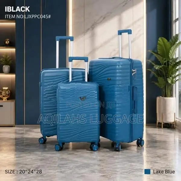 PP Unbreakable luggage bags trolley