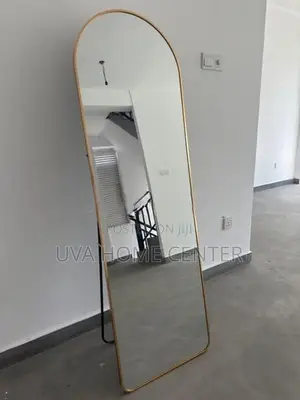 Wall Hanging Arch Stand Mirror 61x19.5Inch