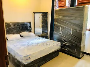 New Queen Fully Complete Bedroom Set 6*5 Ft