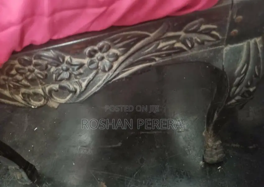 Antique Ebony Chieftain’s Chair