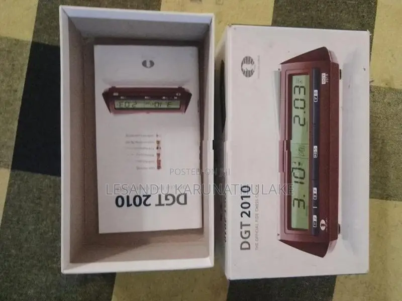 ​DGT 2010 Fide Digital Chess Clock