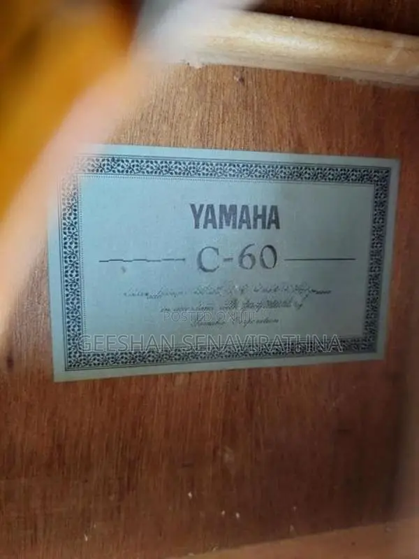 Yamaha C60 Classical Guitar