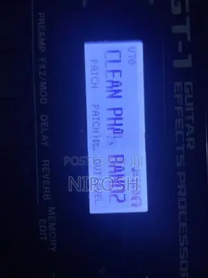 Boss GT1 Guitar Pedal