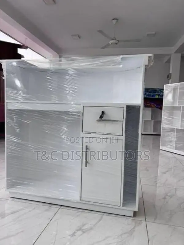 White Reception Table