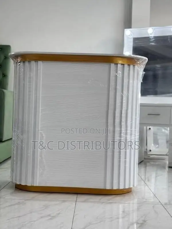 White Reception Table