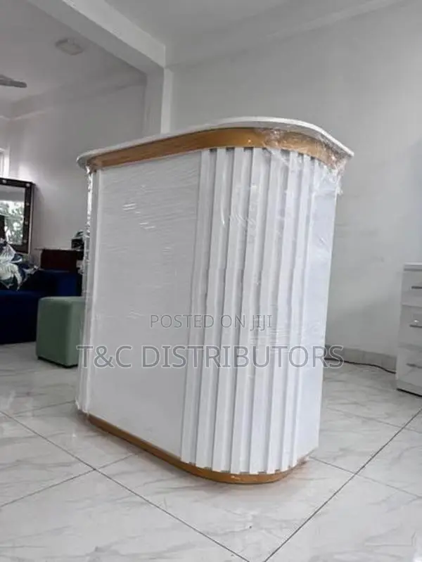 White Reception Table