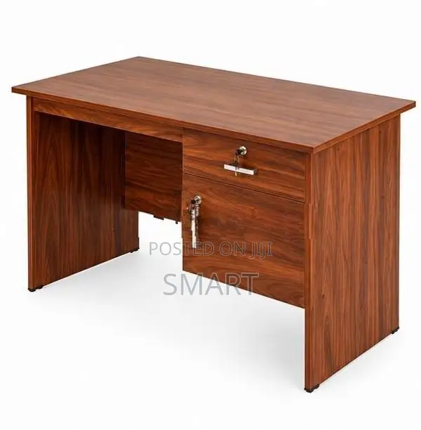 Melamine Writing Table - Medium Brown (120*60*76CM) -MWT200