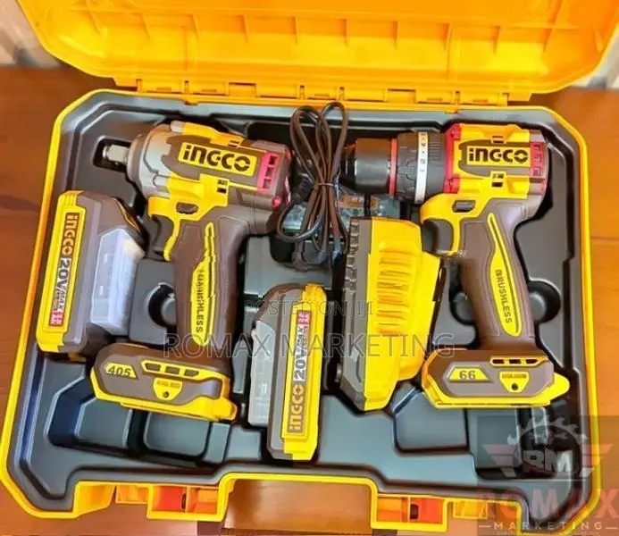 Ingco 20V Cordless 2PCS Combo Kit