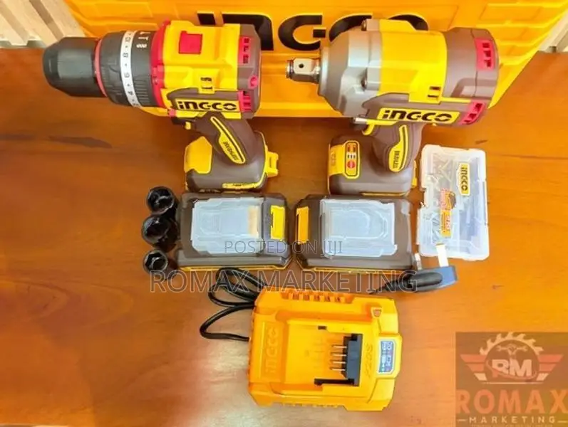 Ingco 20V Cordless 2PCS Combo Kit